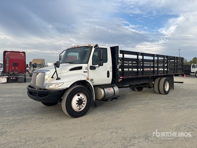 2020 International MV607 4x2 Flatbed Truck