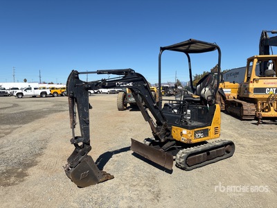 2018 John Deere 17G Minigraafmachine