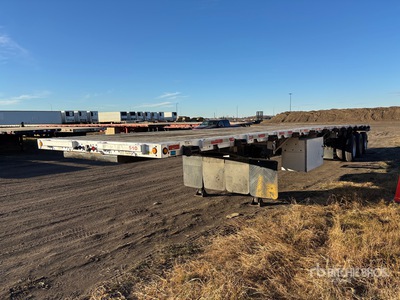 2014 Lode King 53 ft Tri/A Flatbed Trailer