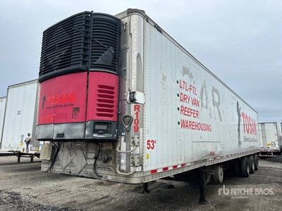 2007 Great Dane 53 ft x 102 in Tri/A Remorque frigorifique