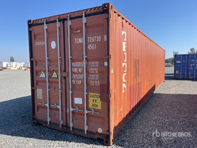 40 ft High Cube Storage Container