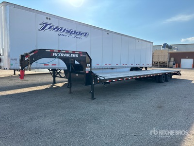 2025 PJ Trailers Ld401 40 ft T/A Gooseneck Equipment Trailer