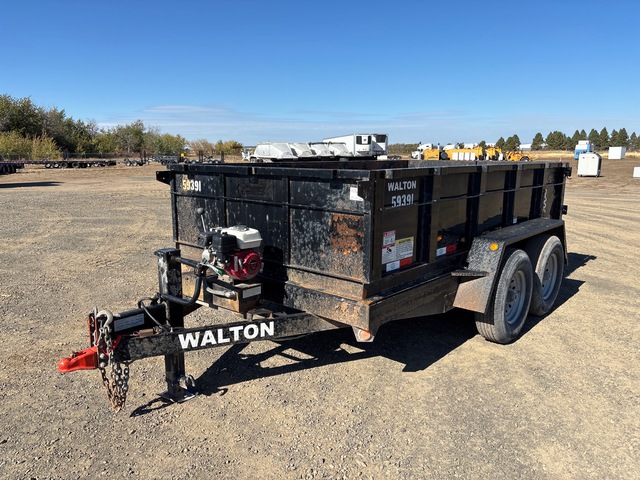 2022 Walton D1412 T/A Dump Utility Trailer 2022 Walton D1412 T/A Dump Utility Trailer