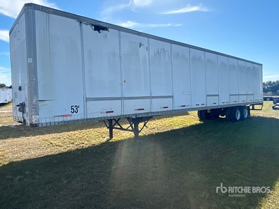 2001 Wabash 53 ft x 102 in T/A Remolque de furgoneta