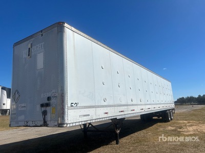 2000 Wabash 53 ft x 102 in T/A Remolque de furgoneta