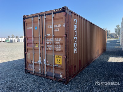 2003 40 ft High Cube Storage Container