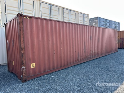 2008 40 ft High Cube Storage Container