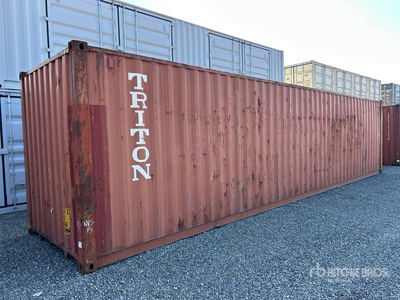 2006 40 ft High Cube Storage Container