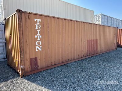 2008 40 ft High Cube Storage Container