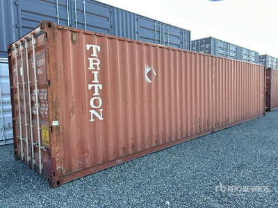 2008 40 ft High Cube Storage Container