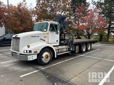 Hiab H125-4 6000 kg Articulated Boom on 1991 Western Star 3864S 6x4 شاحنة رافعة
