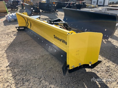 2022 Snow Wolf 120 in Skid Steer Snow Blade