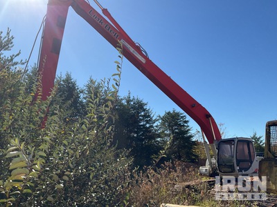 2001 Link-Belt 240 LX Long Reach Pelle Hydraulique sur Chenilles
