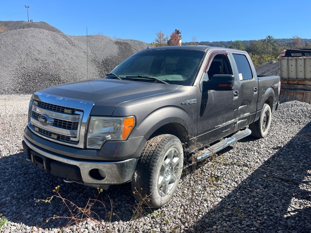 2013 Ford F-150 XLT 4x4 Crew Cab Pickup (Inoperable)
