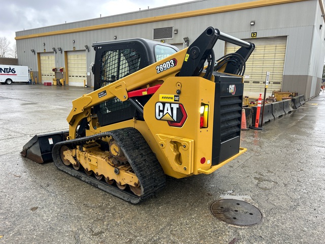 2022 Cat 289D3 Two-Speed High Flow XPS Compact Track Loader