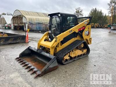 2022 Cat 289D3 Two-Speed High Flow XPS Chargeuse sur rails compacte
