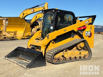 2021 Cat 299D3 Two-Speed Compacte Schranklader