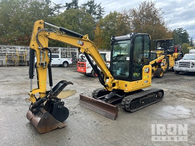 2022 Cat 303.5-07 حفارة صغيرة