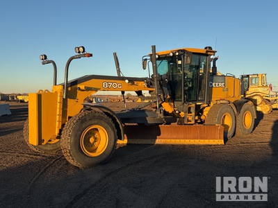 2018 John Deere 870G Motolivellatrice