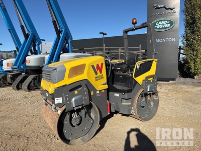 2018 Wacker Neuson RD40-130 Double Drum Roller