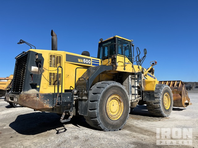 CARGADOR FRONTAL 2009 KOMATSU WA6006