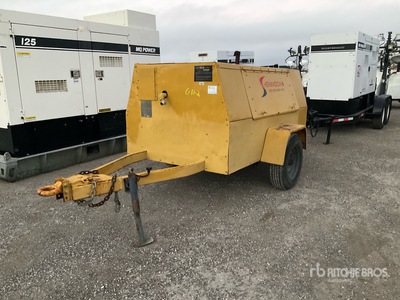 1989 Leroi 185 cfm Mobile Sprężarka powietrza