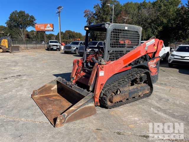 MINI CARGADOR SOBRE ORUGAS 2019 KUBOTA SVL752