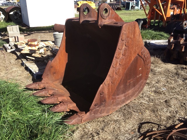 54 in Excavator Bucket