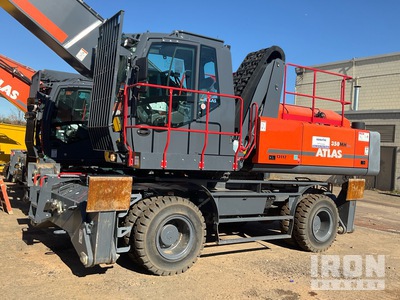 2022 Atlas 350MH Wheel Material Handler