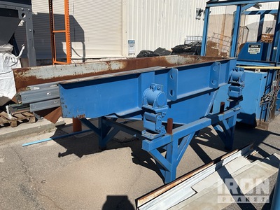 Electric 4'x8' elevated vibratory type shaker table w/stand