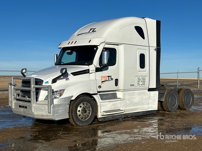 2023 Freightliner Cascadia 126 6x4 تراكتور شاحنة كابينة النوم (ثنائية المحور)