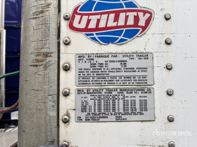 2006 Utility 52 ft T/A Van Trailer