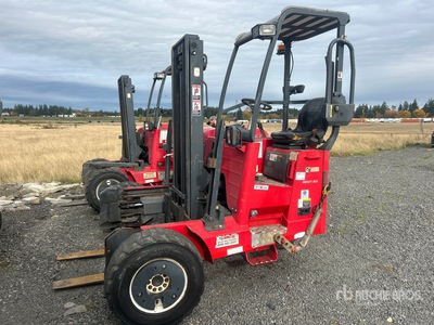 2013 Moffet M55.4 5500 lb 3x3 Truck Mounted Forklift