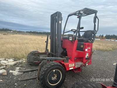 2014 Moffet M55.4 5500 lb 3x3 Op vrachtwagen gemonteerde vorkheftruck