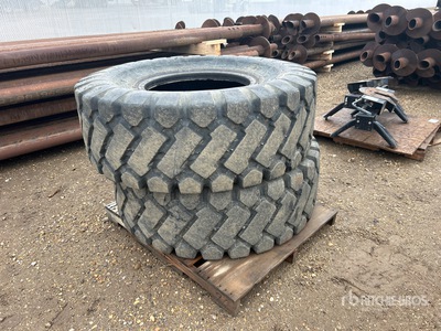 Quantity of (2) Beaver E3/L3 20.5 R25 Tires