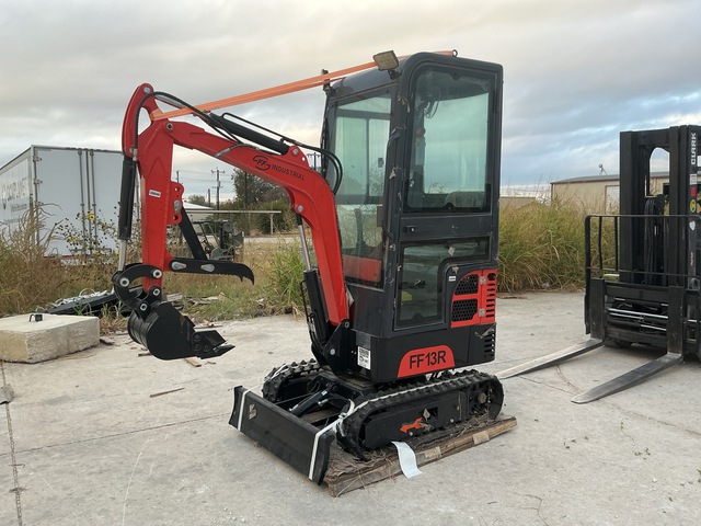 2024 FF Industrial FF13R Mini Excavator - Unused