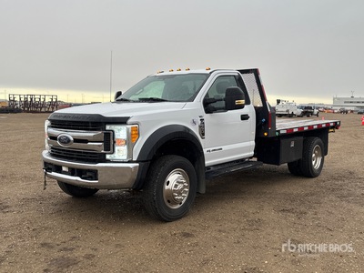 2017 Ford F-550 XL 4x4 Platte vrachtwagen