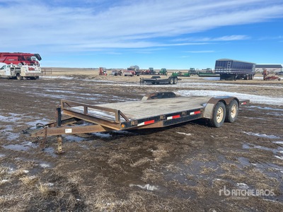 2012 Oasis Mfg. 7000 lb 20 ft T/A Przyczepa do sprzętu