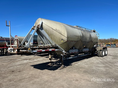 1985 Hobbs 1000 cft T/A مقطورة خزان الأسمنت