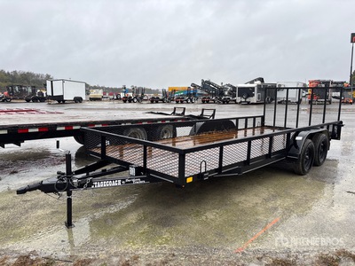 2025 Davidson 20 ft T/A Remolque Portamaquinaria