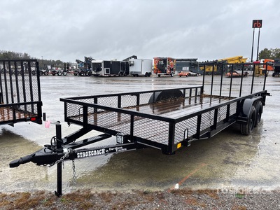 2025 Davidson 20 ft T/A Remolque Portamaquinaria