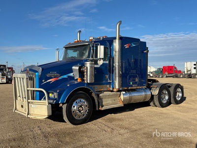 2008 Kenworth T800 6x4 T/A Sleeper Truck Tractor