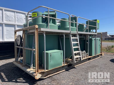 2012 Ozzi Kleen RP10 Electric Skid-Mounted Waste Water Treatment System Divers
