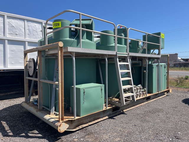 2012 Ozzi Kleen RP10 Electric Skid-Mounted Waste Water Treatment System