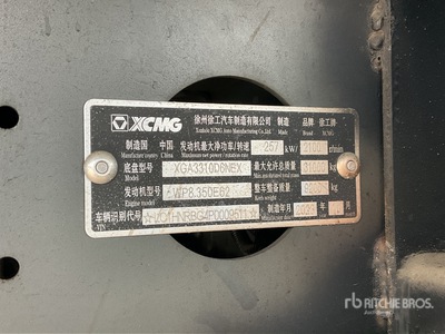 2023 XCMG XGA3311D6NE T/A Sleeper Truck Tractor (Unused)