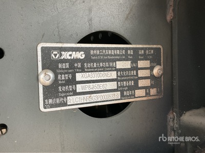 2023 XCMG XGA3311D6NE T/A Sleeper Truck Tractor (Unused)