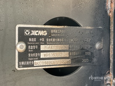 2023 XCMG XGA3311D6NE T/A Sleeper Truck Tractor (Unused)