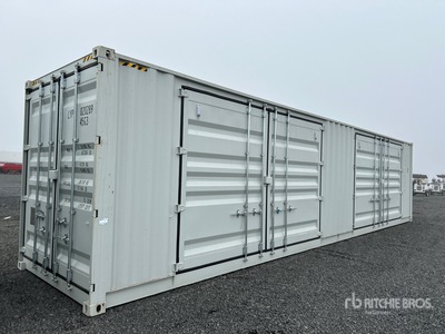 2025 40 ft High Cube Multi-Door Storage Container