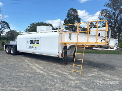 2019 Durotank 22000 L Bogie/A Remorque-citerne à eau