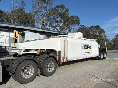 2019 Durotank 22000 L Water Tank Trailer